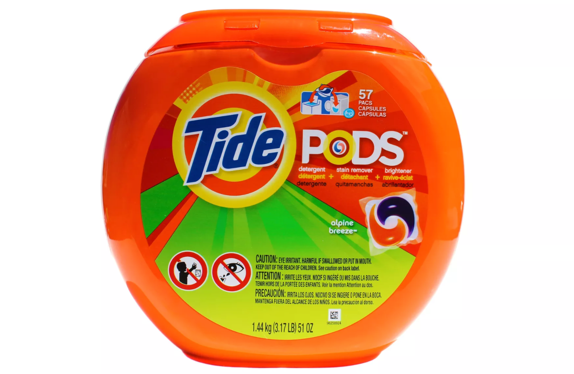 Image of Tide Pod tub